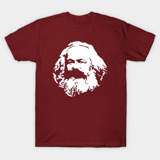 Karl Marx stencil T-Shirt